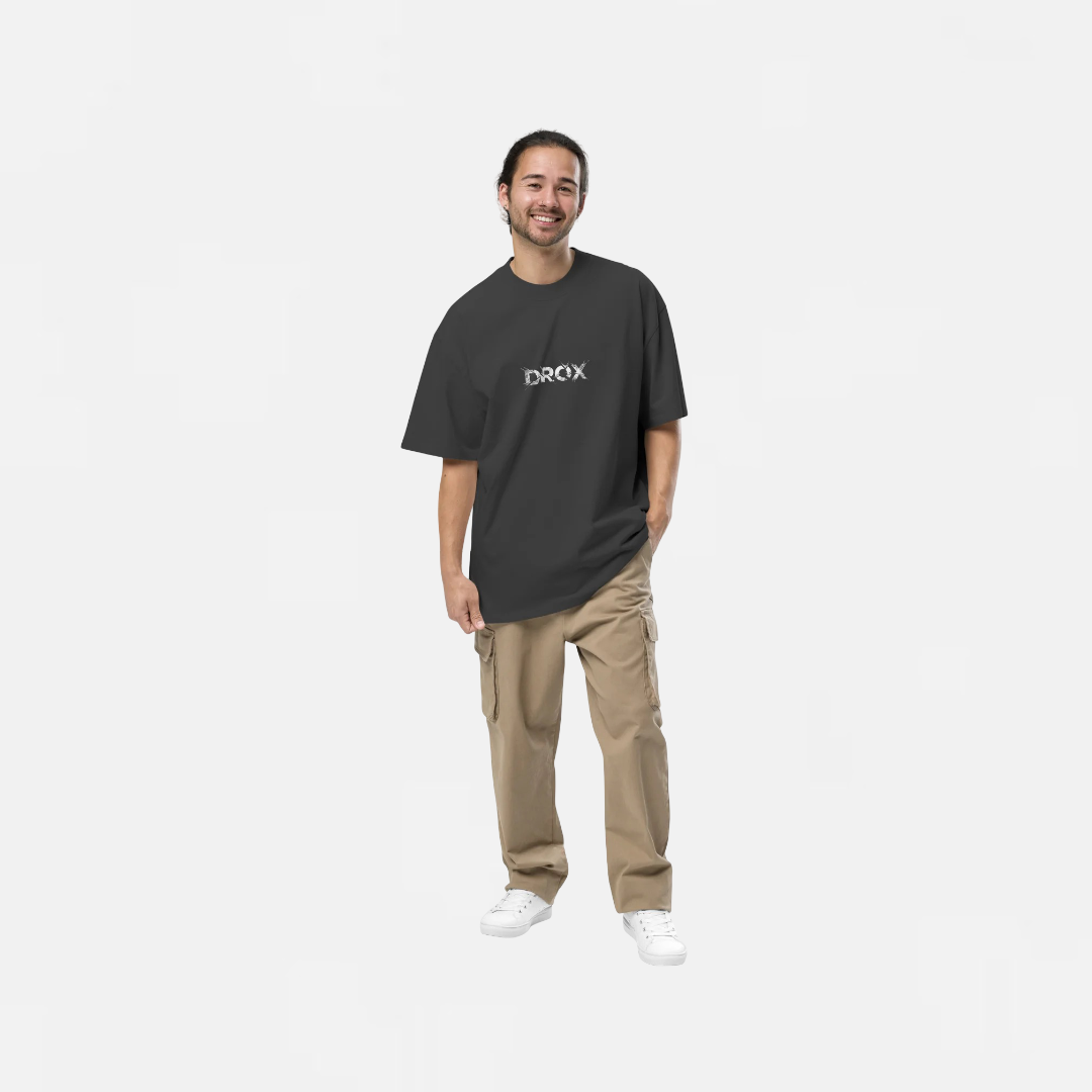 DROX // Obsidian Ash Oversized faded t-shirt