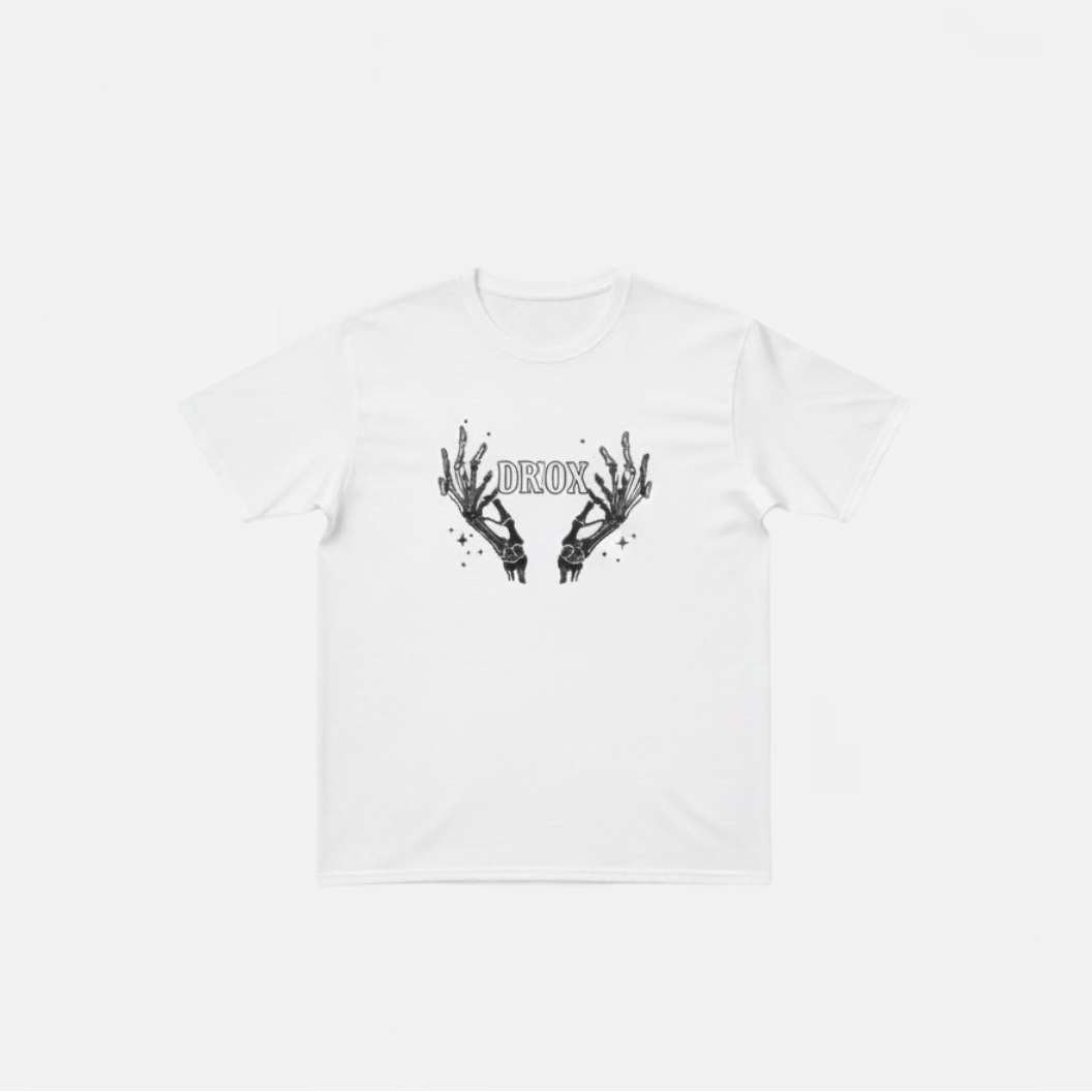 DROX // Signature Skeleton Men’s cotton crew neck t-shirt